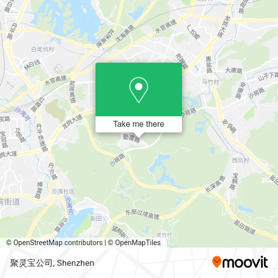 聚灵宝公司 map