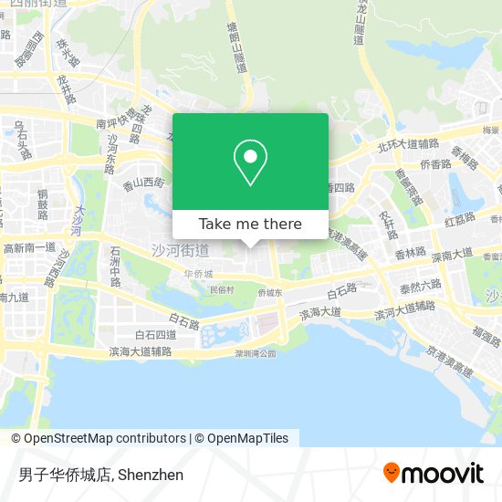 男子华侨城店 map