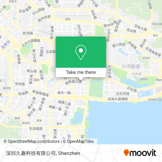 深圳久趣科技有限公司 map