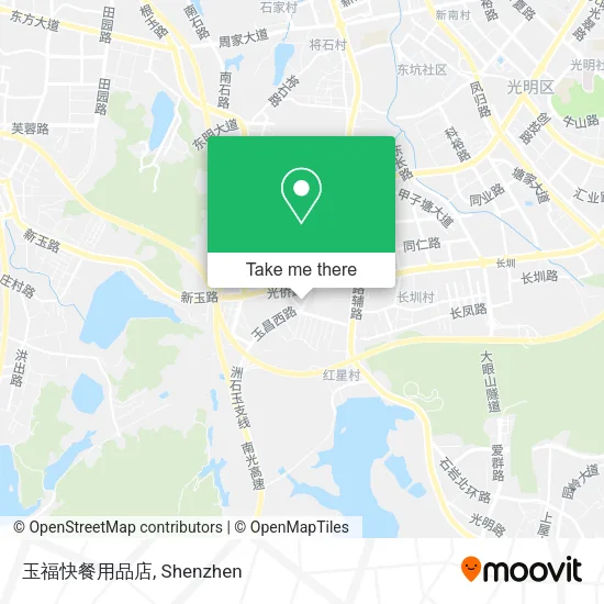 玉福快餐用品店 map