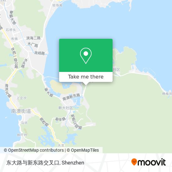 东大路与新东路交叉口 map