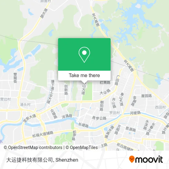 大运捷科技有限公司 map