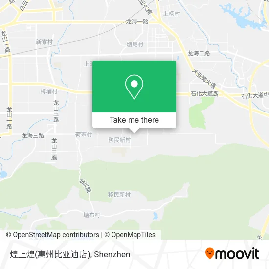 煌上煌(惠州比亚迪店) map