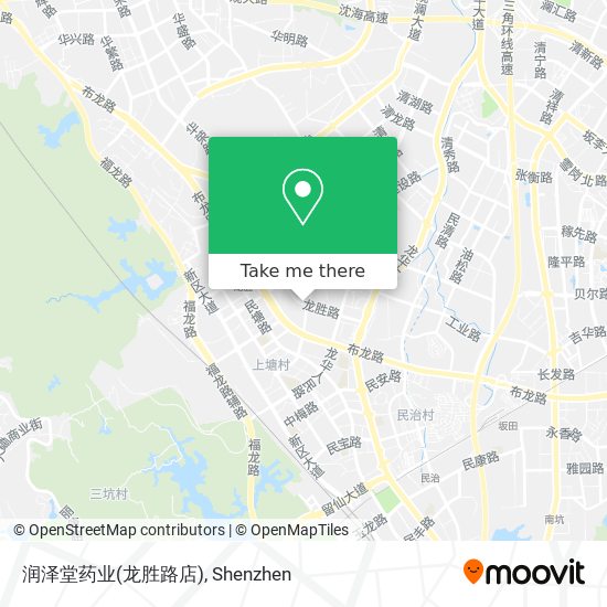 润泽堂药业(龙胜路店) map