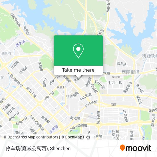 停车场(庭威公寓西) map