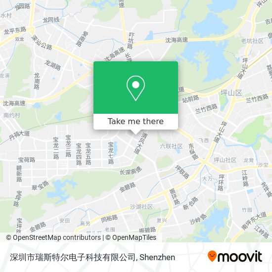 深圳市瑞斯特尔电子科技有限公司 map