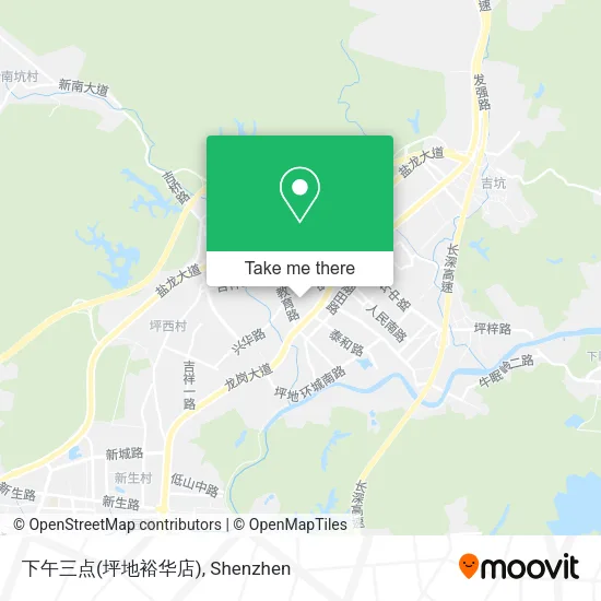 下午三点(坪地裕华店) map