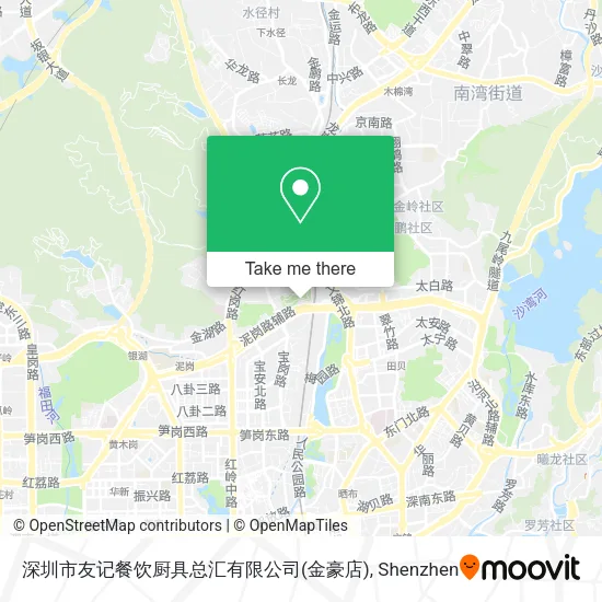深圳市友记餐饮厨具总汇有限公司(金豪店) map