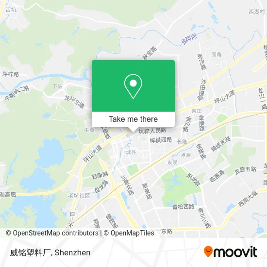 威铭塑料厂 map