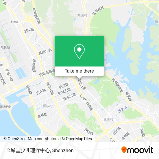 金城堂少儿理疗中心 map
