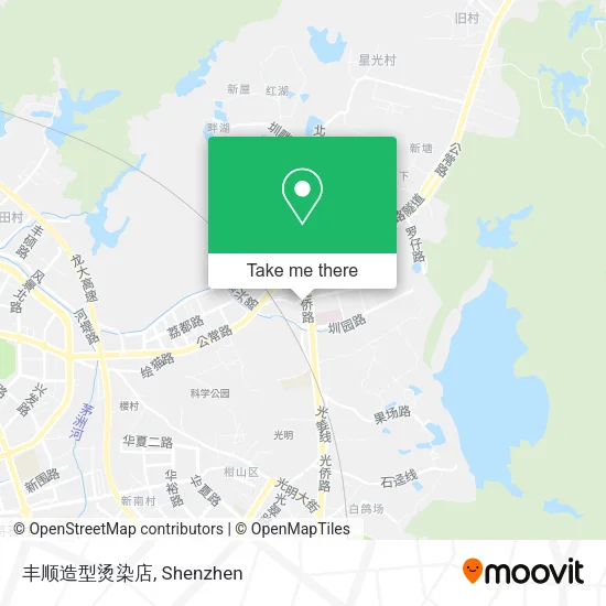 丰顺造型烫染店 map