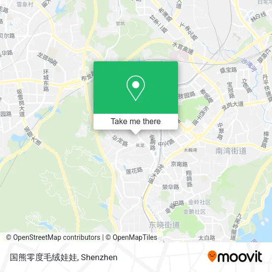 国熊零度毛绒娃娃 map