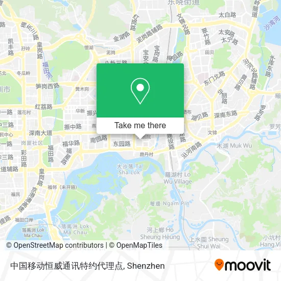 中国移动恒威通讯特约代理点 map