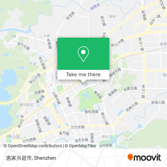 惠家兴超市 map