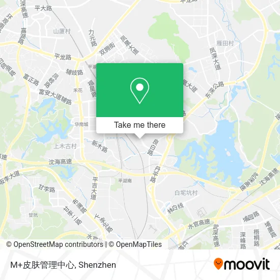 M+皮肤管理中心 map