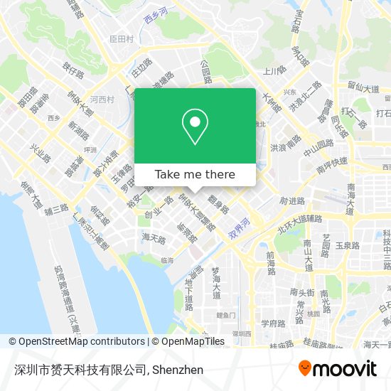 深圳市赟天科技有限公司 map