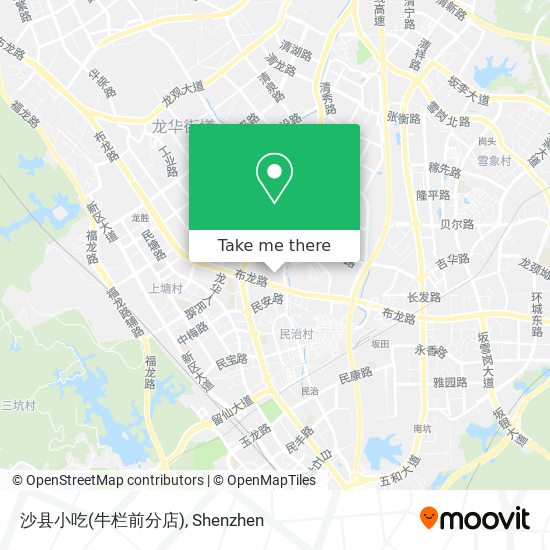 沙县小吃(牛栏前分店) map