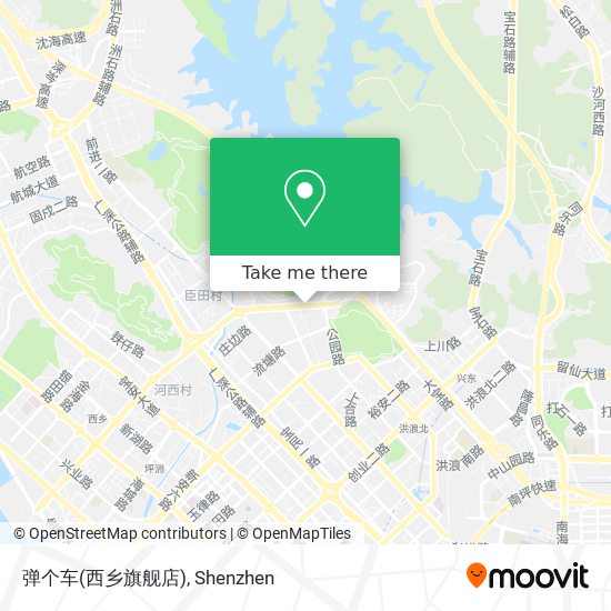 弹个车(西乡旗舰店) map