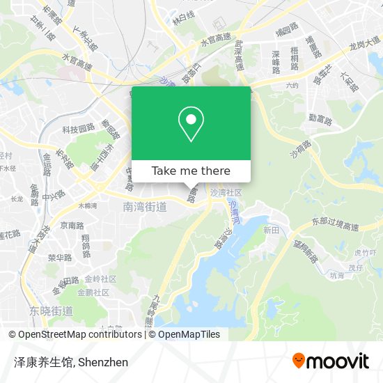 泽康养生馆 map