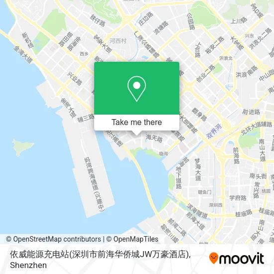 依威能源充电站(深圳市前海华侨城JW万豪酒店) map