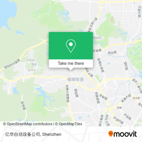 亿华自动设备公司 map