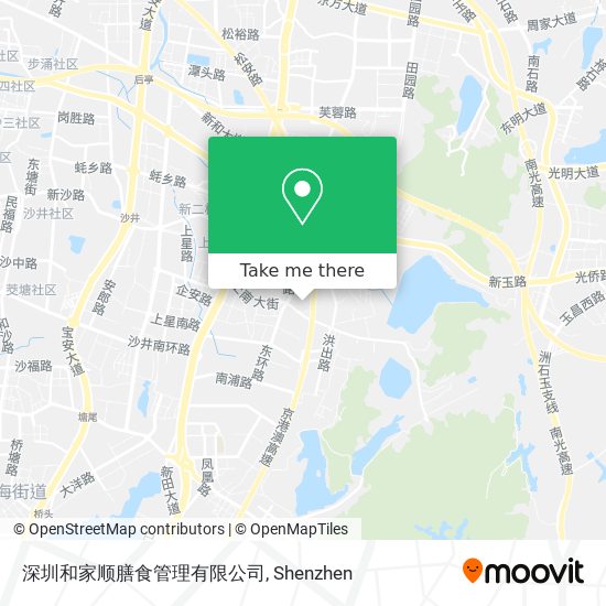 深圳和家顺膳食管理有限公司 map