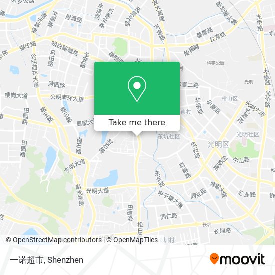 一诺超市 map