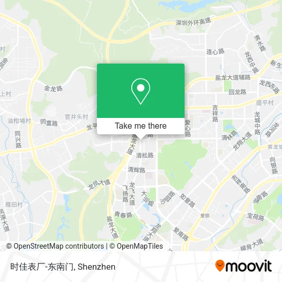 时佳表厂-东南门 map