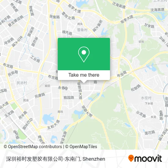 深圳裕时发塑胶有限公司-东南门 map