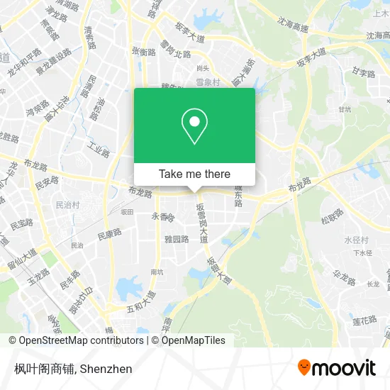 枫叶阁商铺 map