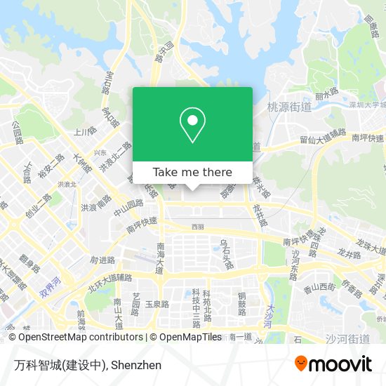万科智城(建设中) map