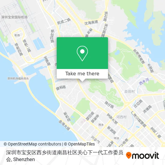 深圳市宝安区西乡街道南昌社区关心下一代工作委员会 map