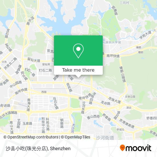 沙县小吃(珠光分店) map