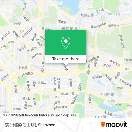 筷乐湘宴(朗山店) map