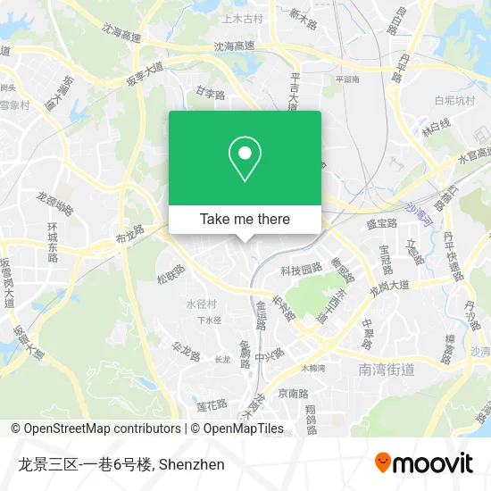 龙景三区-一巷6号楼 map