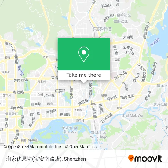 润家优果坊(宝安南路店) map