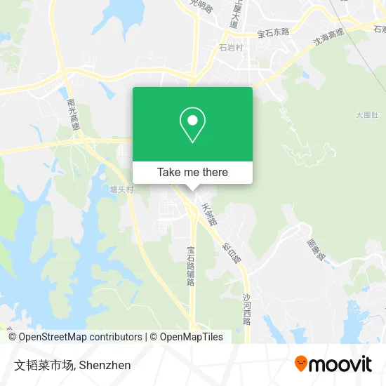 文韬菜市场 map