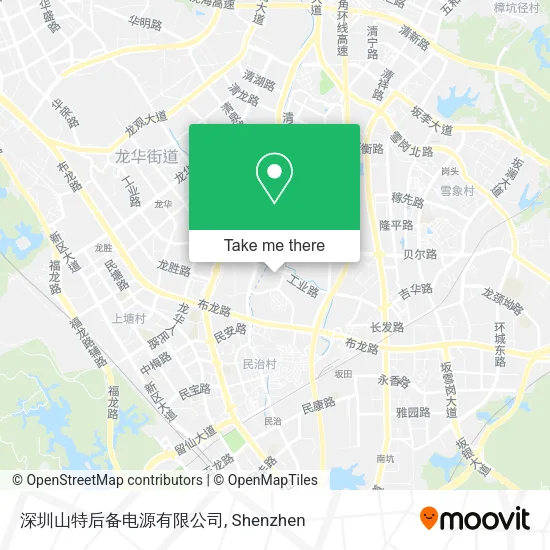 深圳山特后备电源有限公司 map