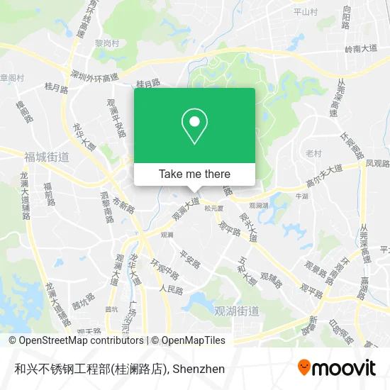 和兴不锈钢工程部(桂澜路店) map