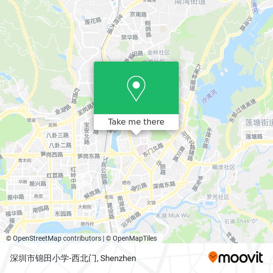深圳市锦田小学-西北门 map