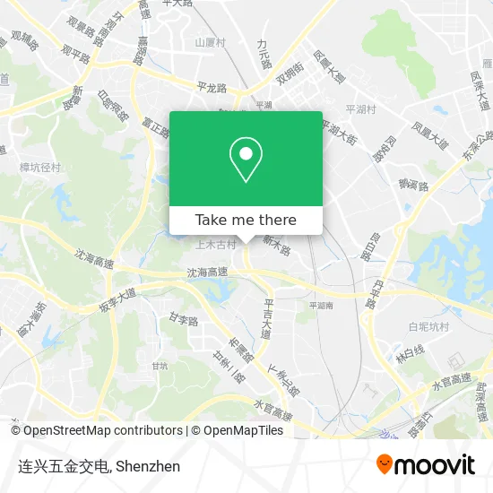 连兴五金交电 map