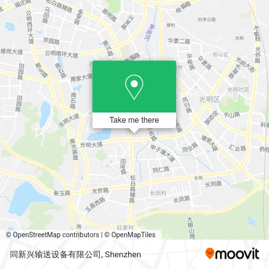 同新兴输送设备有限公司 map