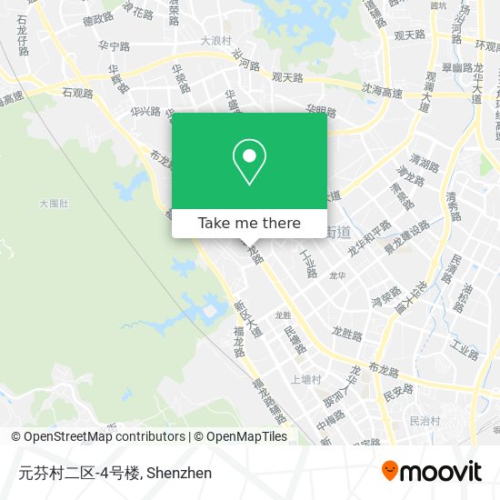 元芬村二区-4号楼 map