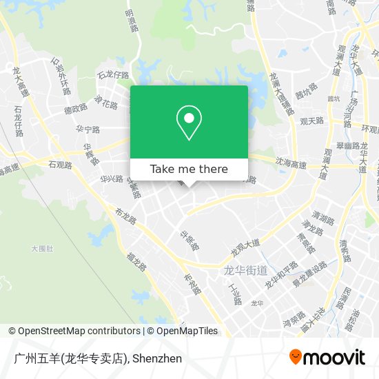 广州五羊(龙华专卖店) map