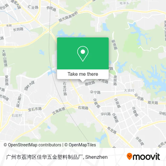 广州市荔湾区佳华五金塑料制品厂 map