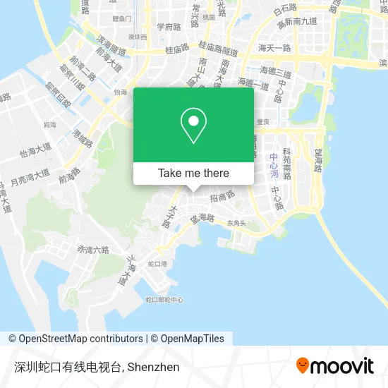 深圳蛇口有线电视台 map