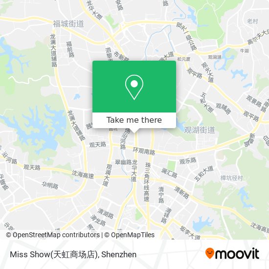 Miss Show(天虹商场店) map