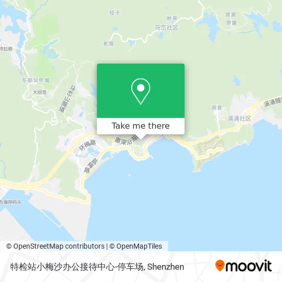 特检站小梅沙办公接待中心-停车场 map