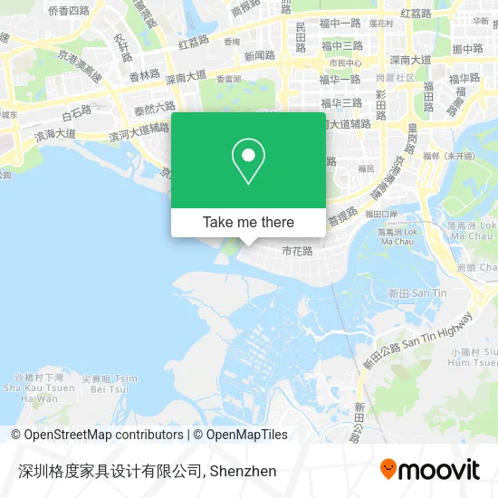 深圳格度家具设计有限公司 map