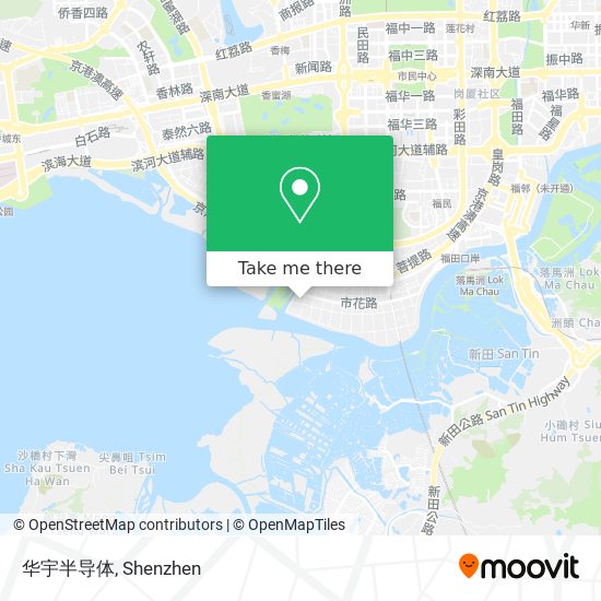 华宇半导体 map